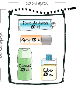 botes de liquidos de 100ml