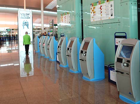 Barcelona Airport Check In And Boarding Procedures Check In Counters