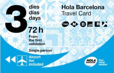 Hola Barcelona Travel Card